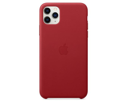 Etui do telefonów Apple Leather Case do iPhone 11 Pro Max (PRODUCT)RED